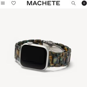Machete Apple Watch Band - Green Tortoise
